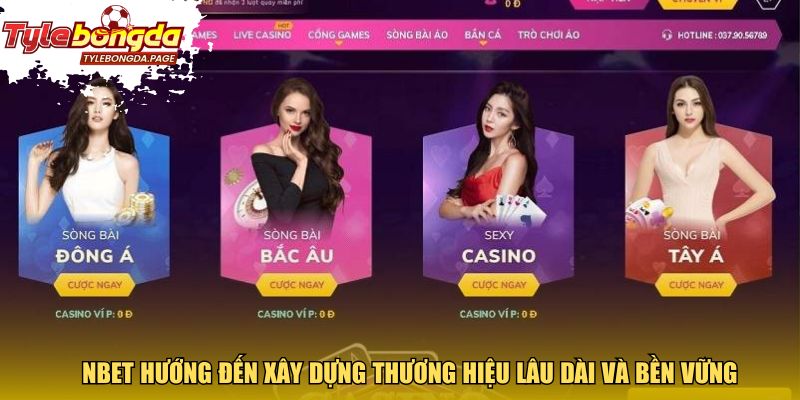 Nbet hướng đến xây dựng thương hiệu lâu dài và bền vững